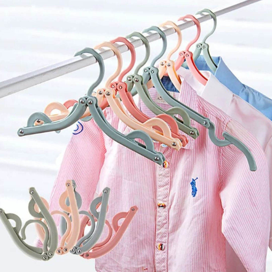 Buy 5 Get 5 Free Portable Folding Clothes Hangers