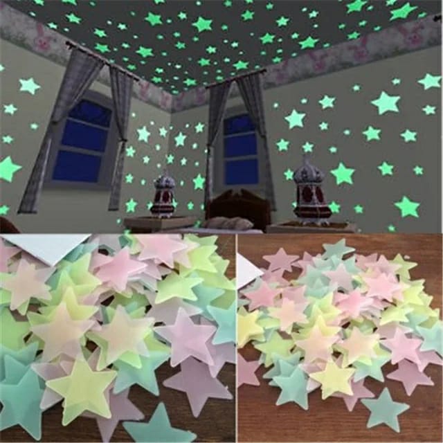Stars Luminous Wall Stickers Glow