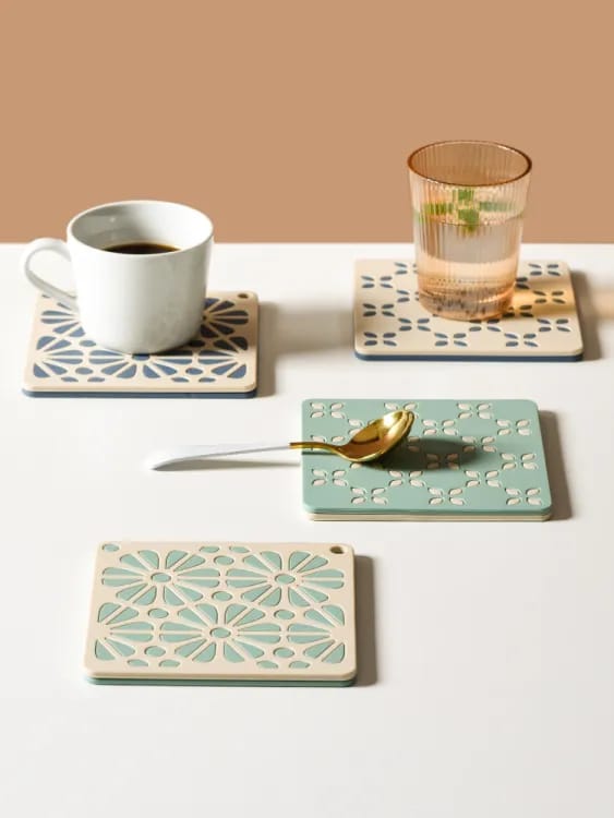 2 in 1 Creative Silicone Insulation Table Mat
Random Colors & Design