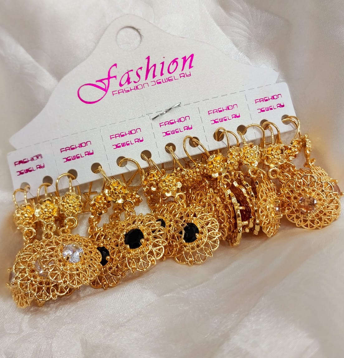 gold plated earrings Bali