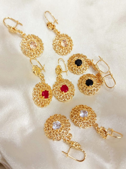 gold plated earrings Bali