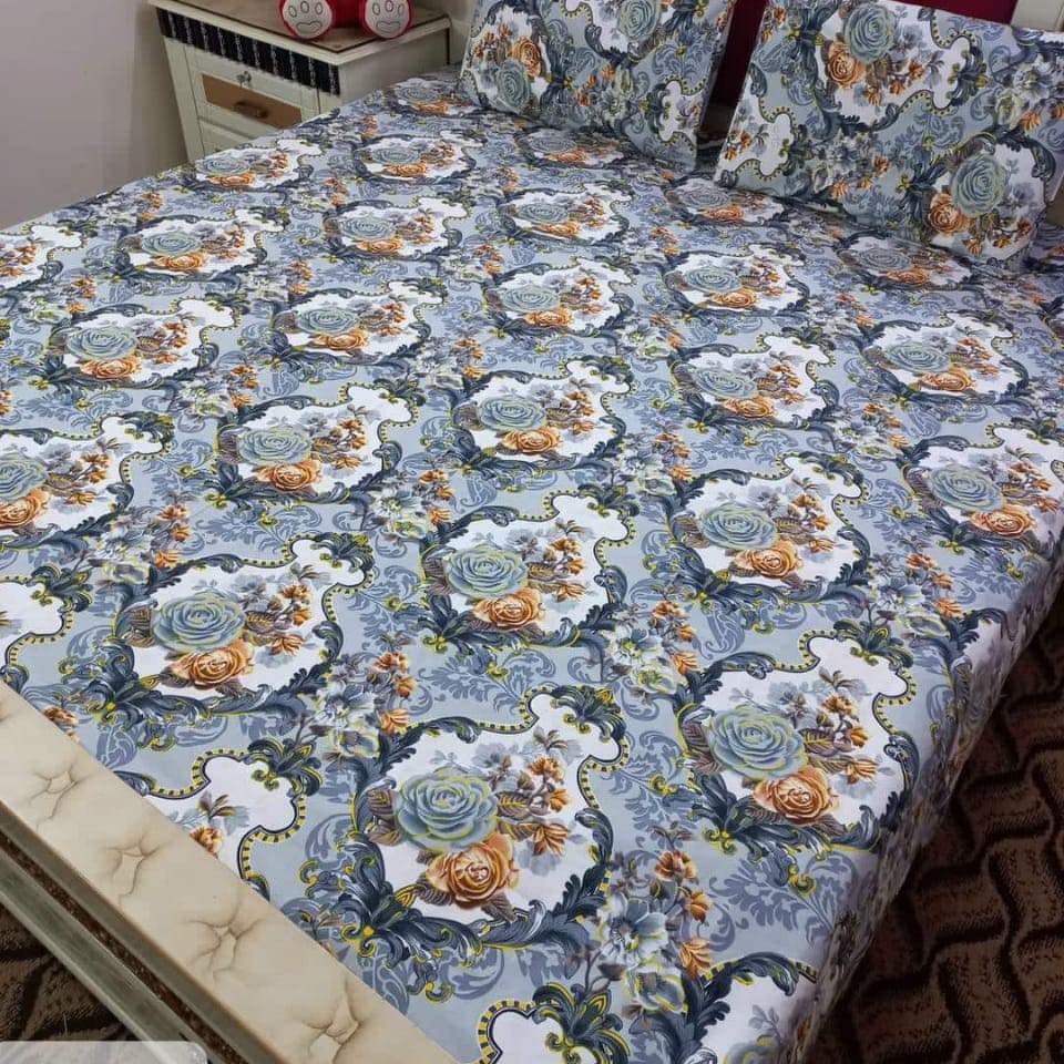 3D cotton satan bedsheet
king size 94Γ96ποΈ
Colour and fabric guaranteed