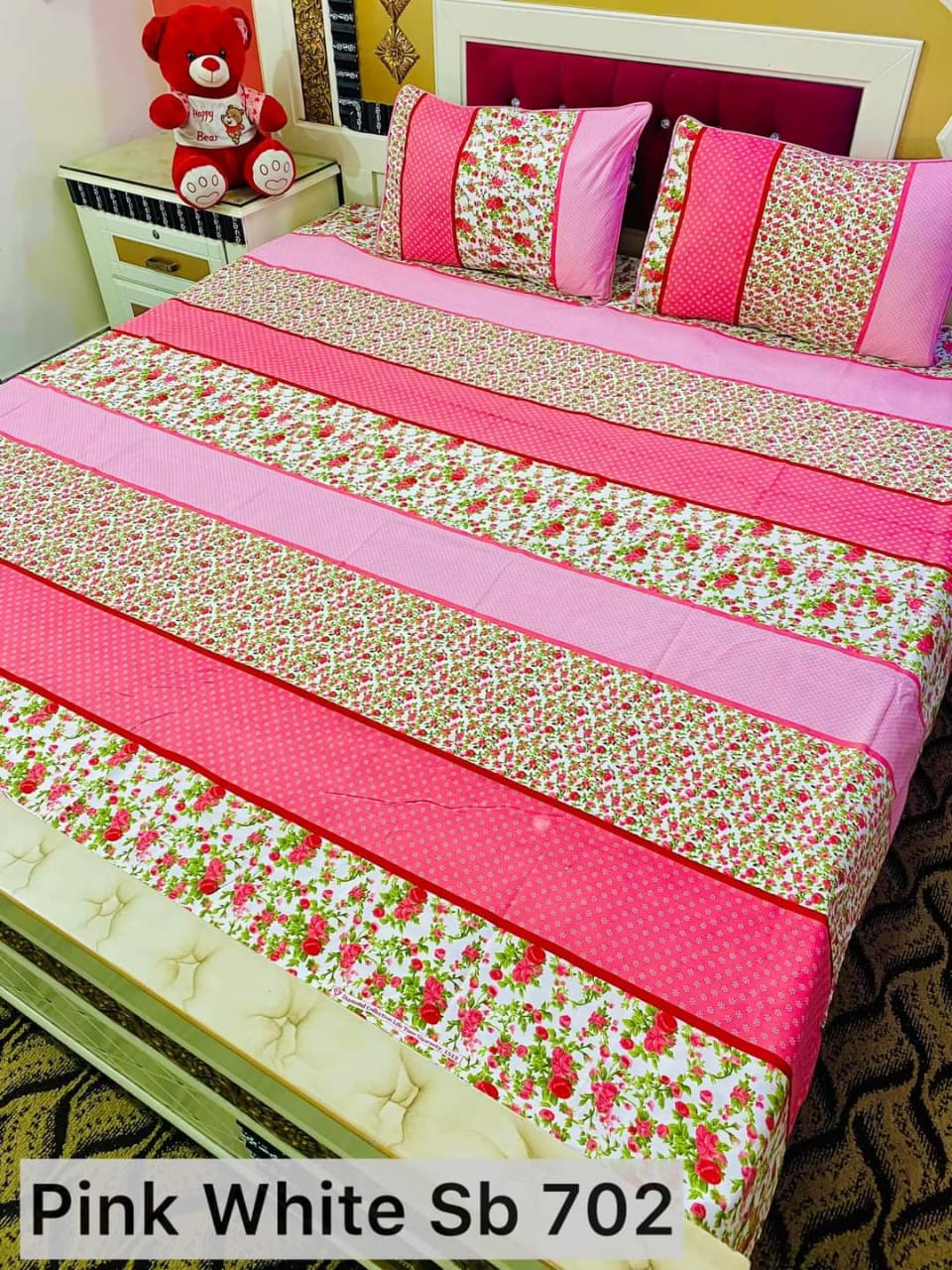 3D cotton satan bedsheet
king size 94Γ96ποΈ
Colour and fabric guaranteed