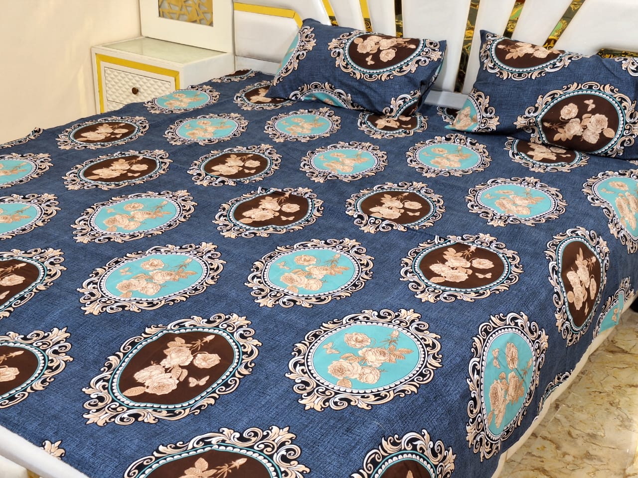 3D cotton satan bedsheet
king size 94Γ96ποΈ
Colour and fabric guaranteed