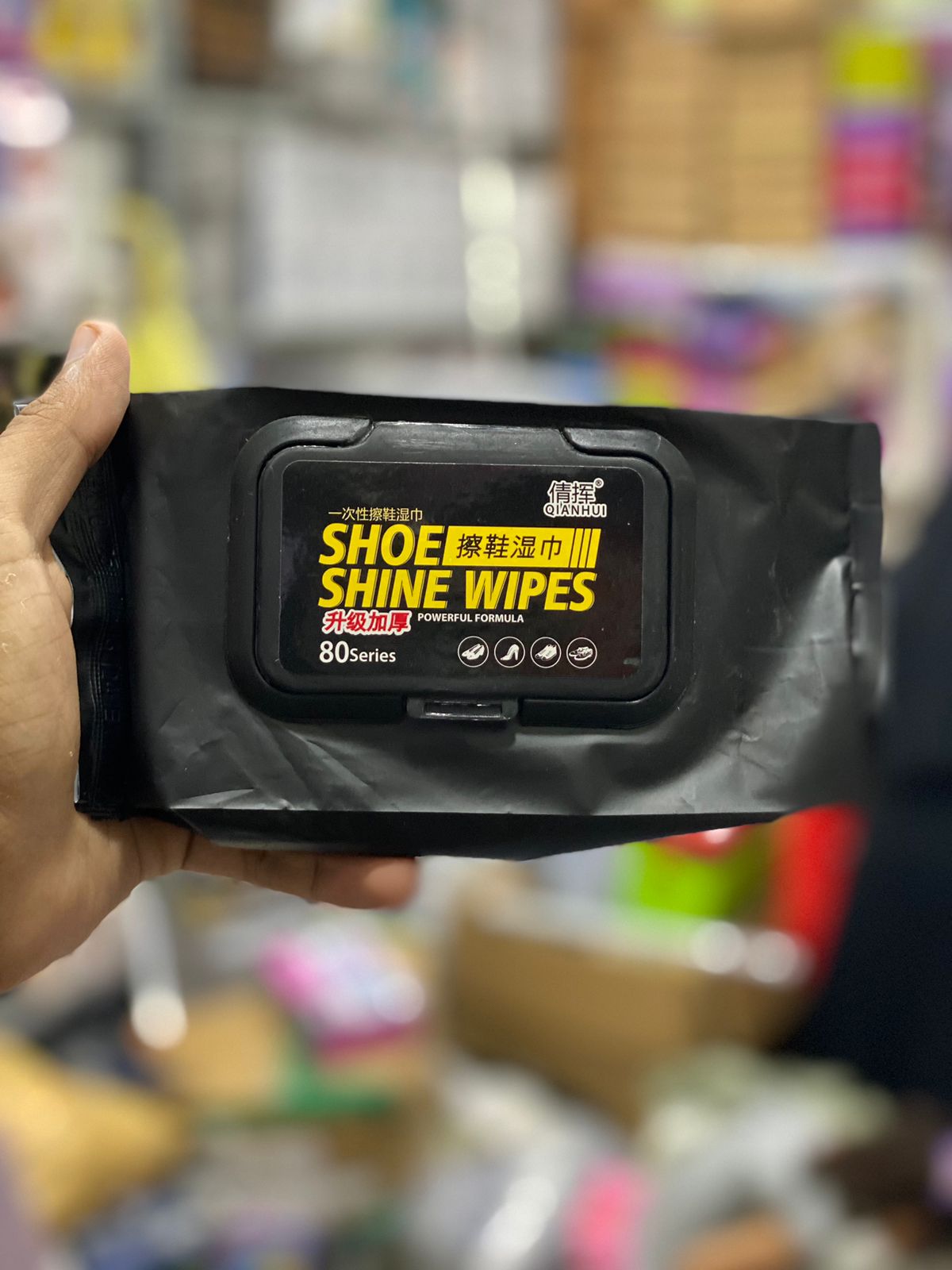 Shoe Shine Wipes 80 pcs each pack of 2