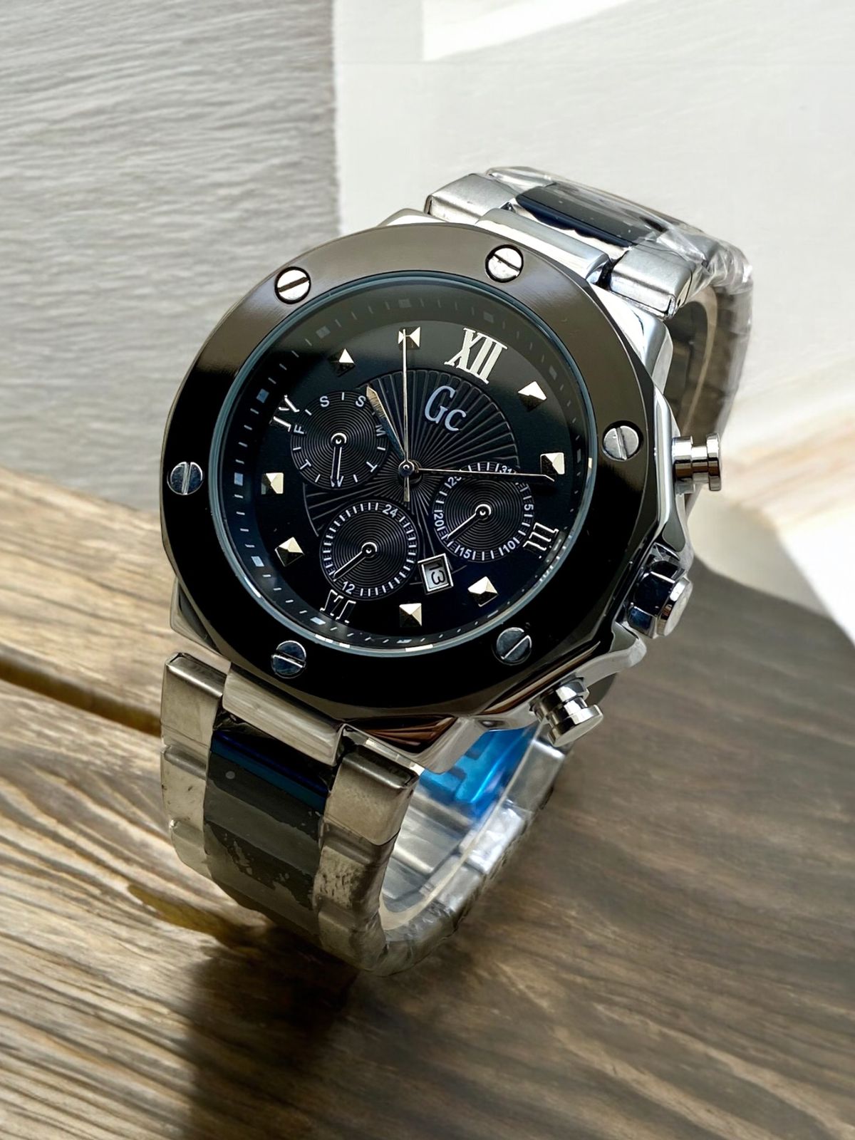 Gc ( guess )
Gc geneve
Stainless steel chain watch