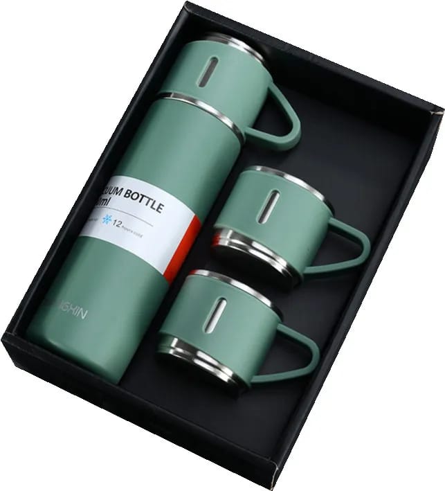 Vacuum Flask Bottle wih Cups