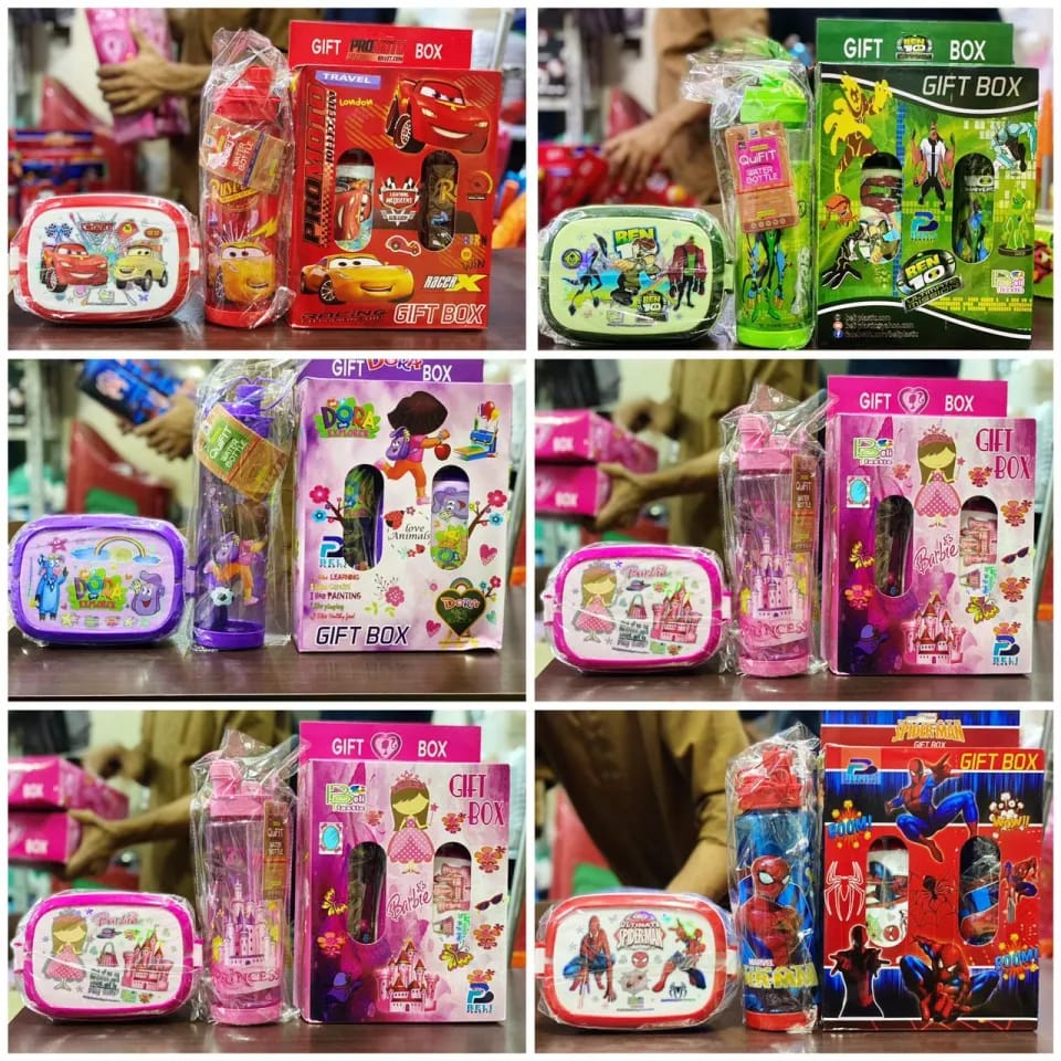 Kids Lunch Box and Water Bottle