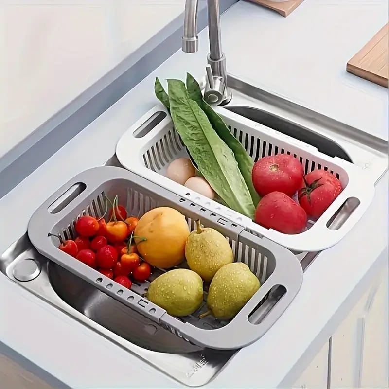 Adjustable Vegetable Drain Basket