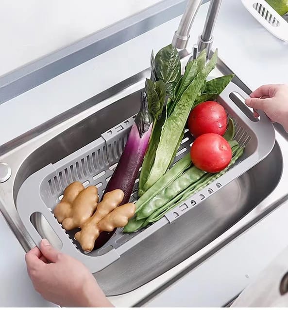 Adjustable Vegetable Drain Basket