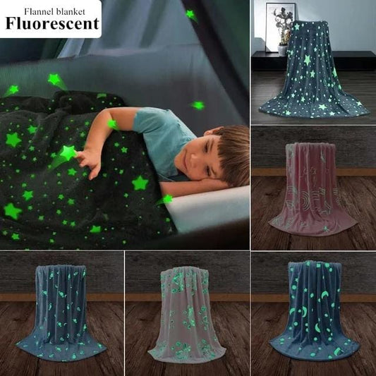 Magic Glow In The Dark Blanket For Kids