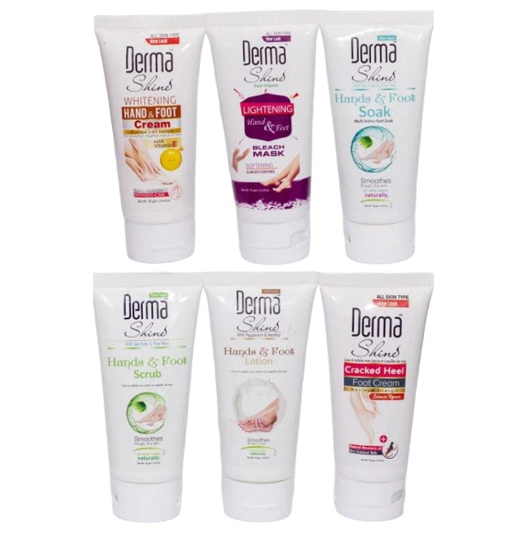 Pack of 6 Shop Derma Shine Pedicure Kit