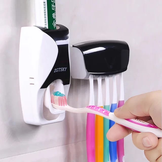Bathroom Accessories Automatic Toothpaste Dispenser