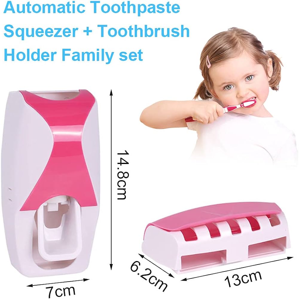 Bathroom Accessories Automatic Toothpaste Dispenser