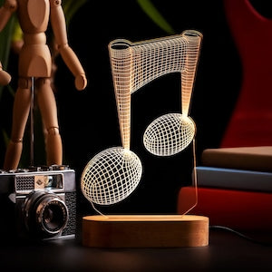 Night Light 3D Illusion Lamp