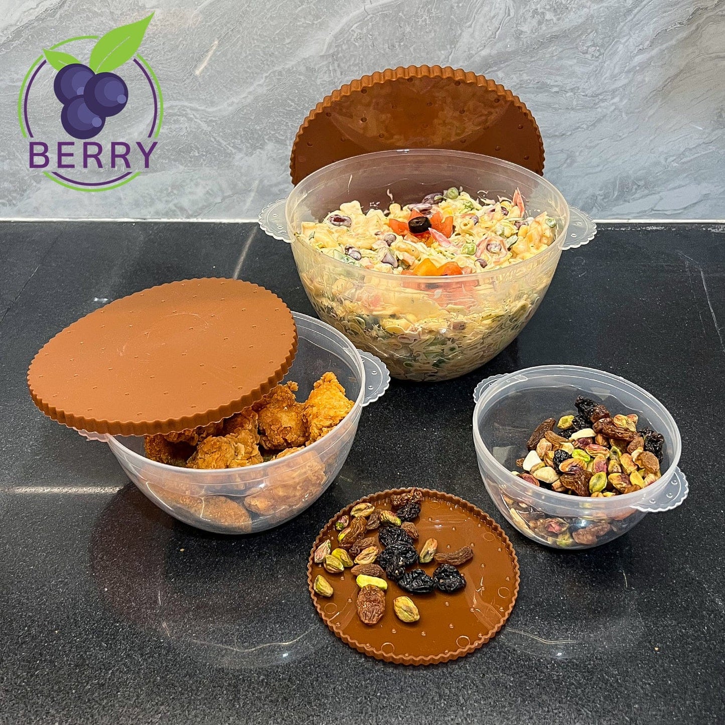 3in1 Set Bisco Food Storage Box