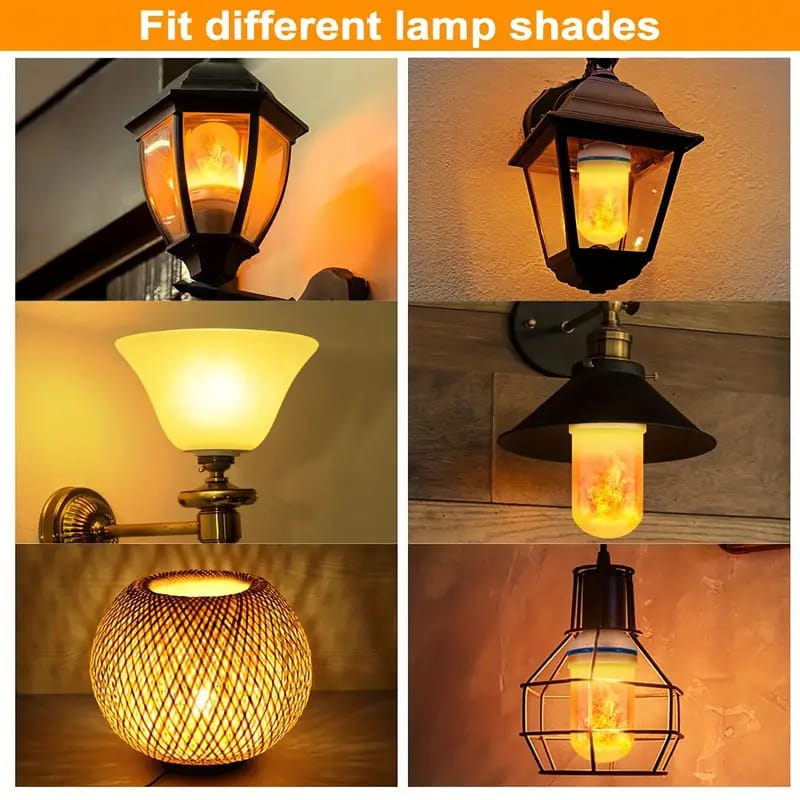 Led Dynamic Flame Effect Flickering Fire Bulb