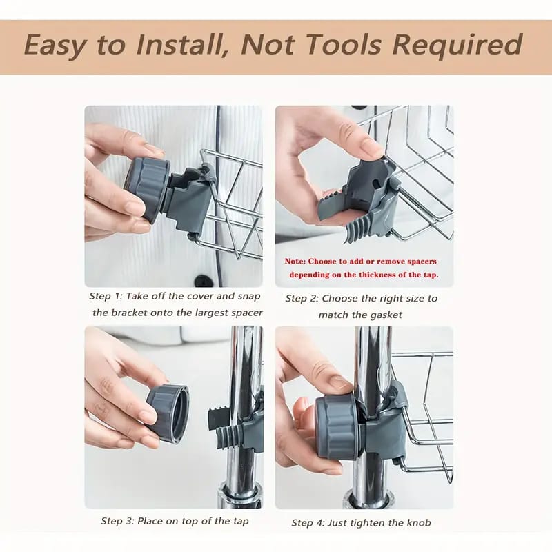Stainless Steel Faucet Rack