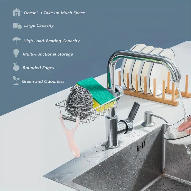 Stainless Steel Faucet Rack