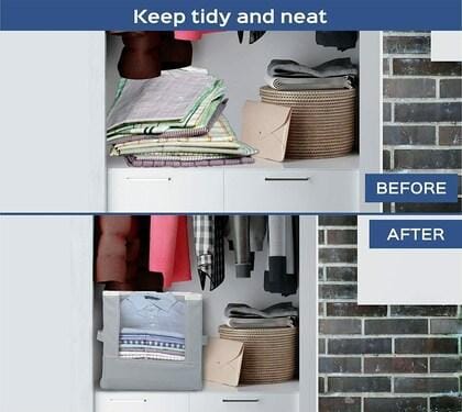 Shirt Stacker/Cloth Storage/Foldable Wardrobe/closet Organizer