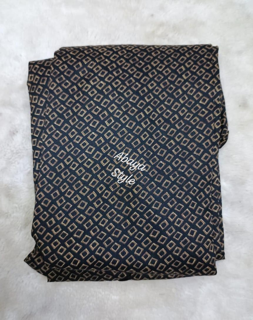 Printed namaz Chadar with naqab / namaz gown namaz Abaya