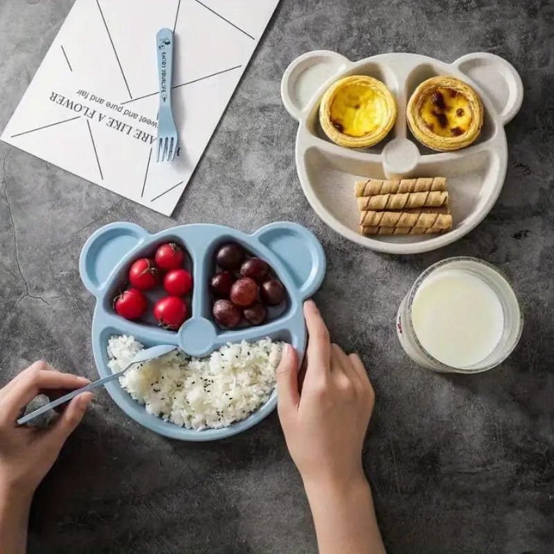 5 Pcs Multi Panda Shape plates