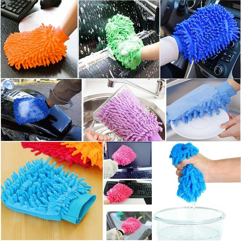 Micro Fiber Car Wash Glove Duster Car Cleaner