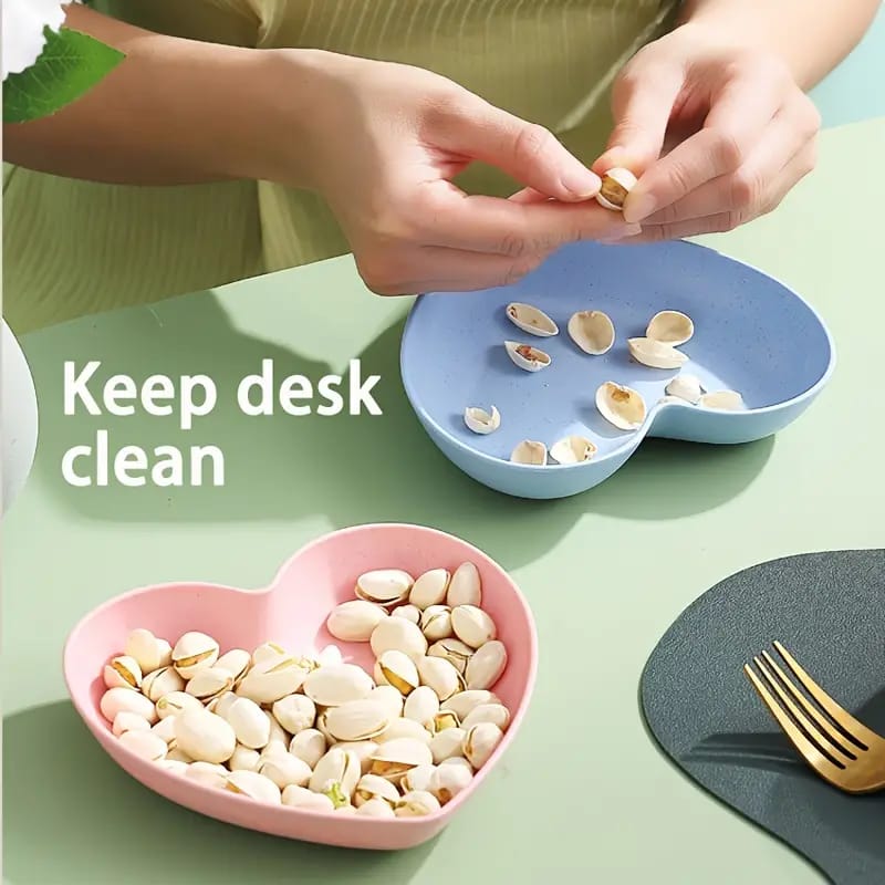 Reusable Plastic Plates, Lightweight Wheat Straw Plates