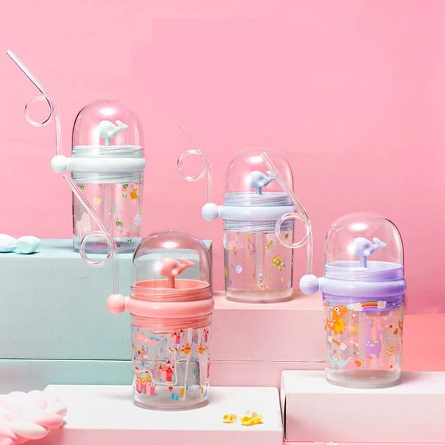 Cute water bottle for kids 280ml