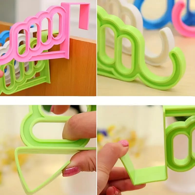 Multi 5-Slot Over-the-Door Hanger Organizer