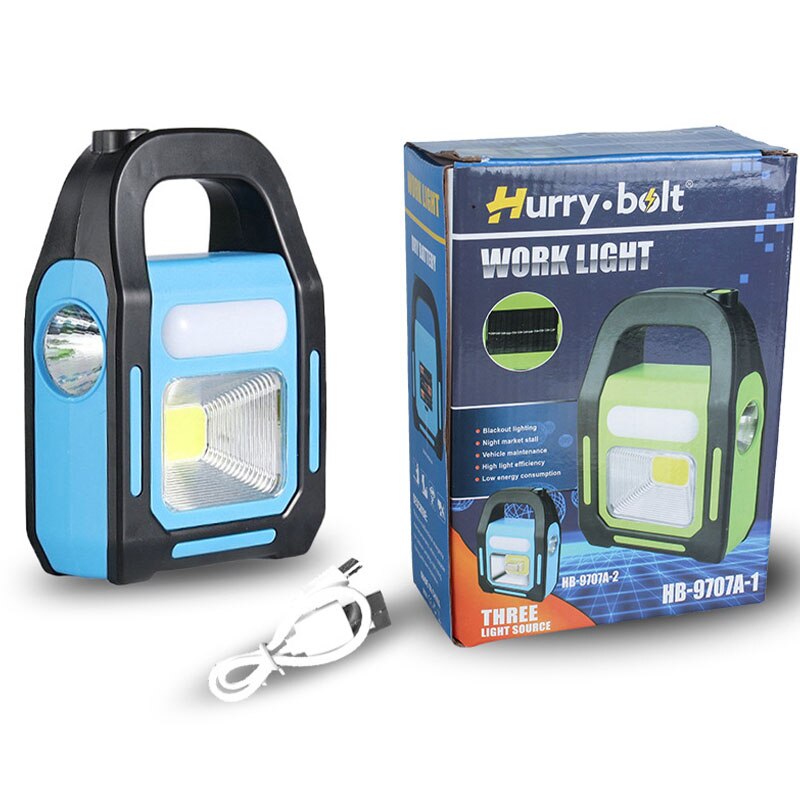 Rechargable Led Emergency Bolt Work Light - Three Light Source