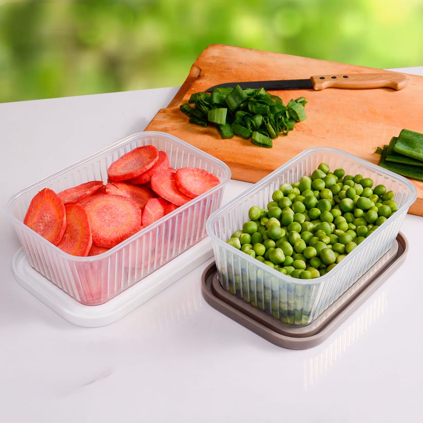 Pack of 2 Crinkle Food Containers
350ml Each
