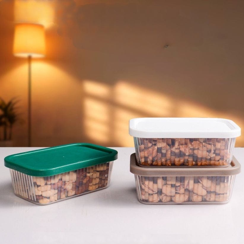 Pack of 3 Mini Crinkle Food Containers
150ml Each