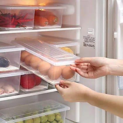 Fridge Organizer Food Storage Box Containers