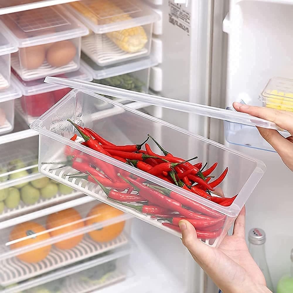 Fridge Organizer Food Storage Box Containers