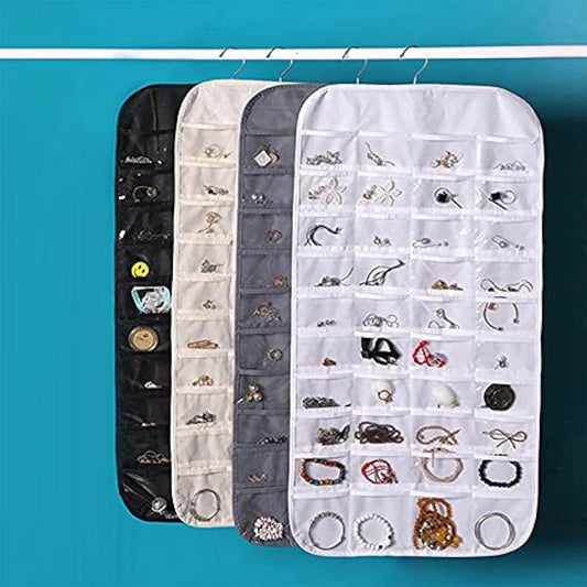 Jewelry Organizer 40  Pocket Jewelry Organizer Closet Organizer