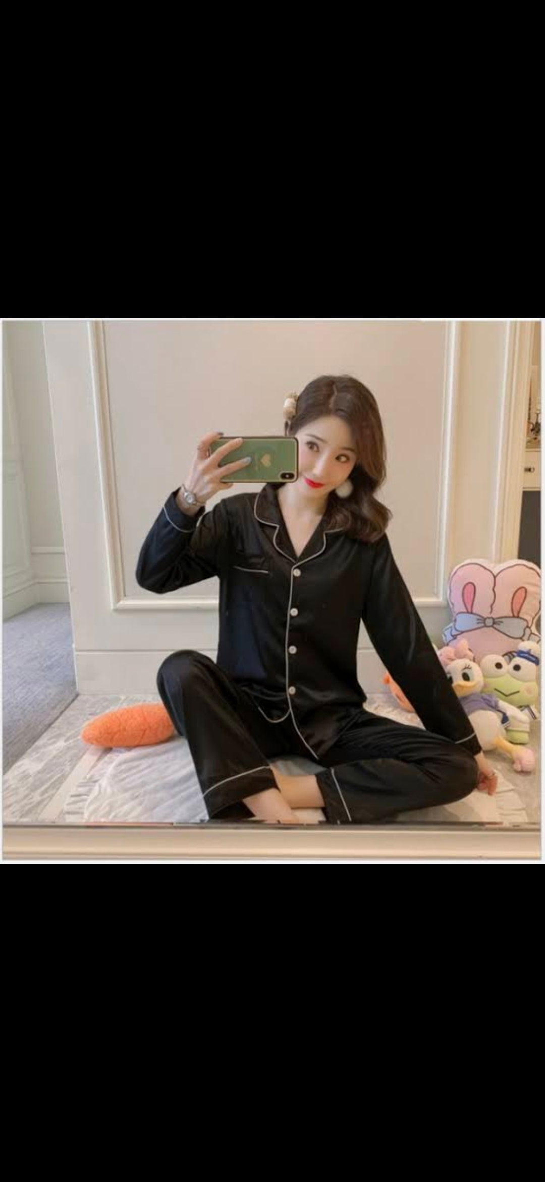 Silk night suit for women
