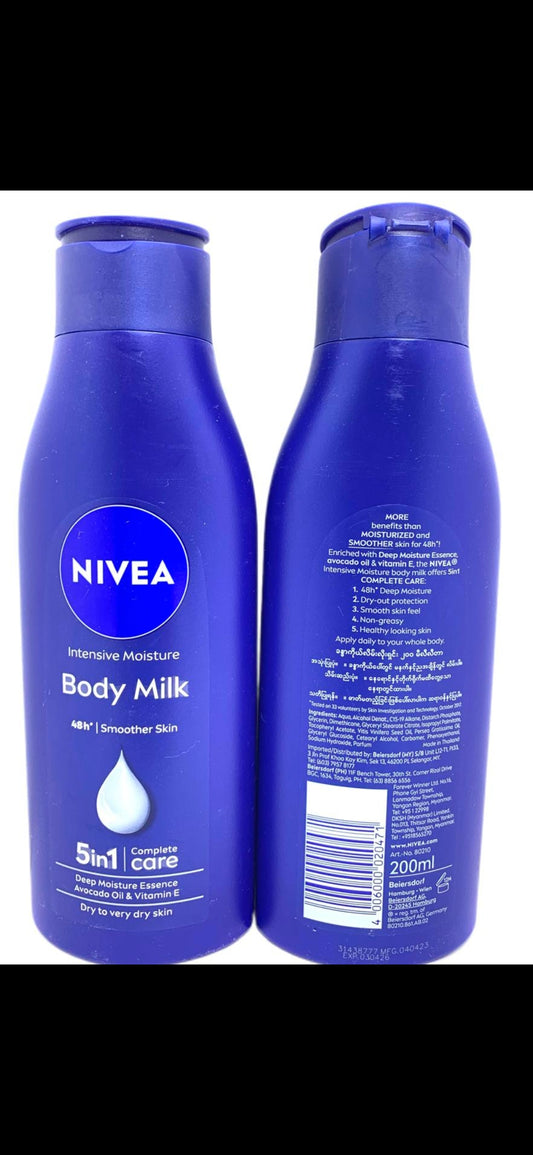 NIVEA
Intensive Moisture
Body Milk
