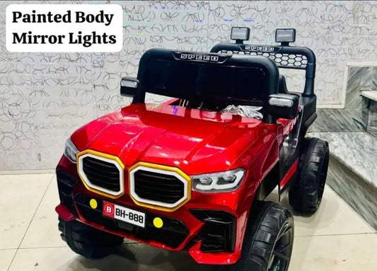 Monster jeep rechargeable drive safely age limit 1-10yrs