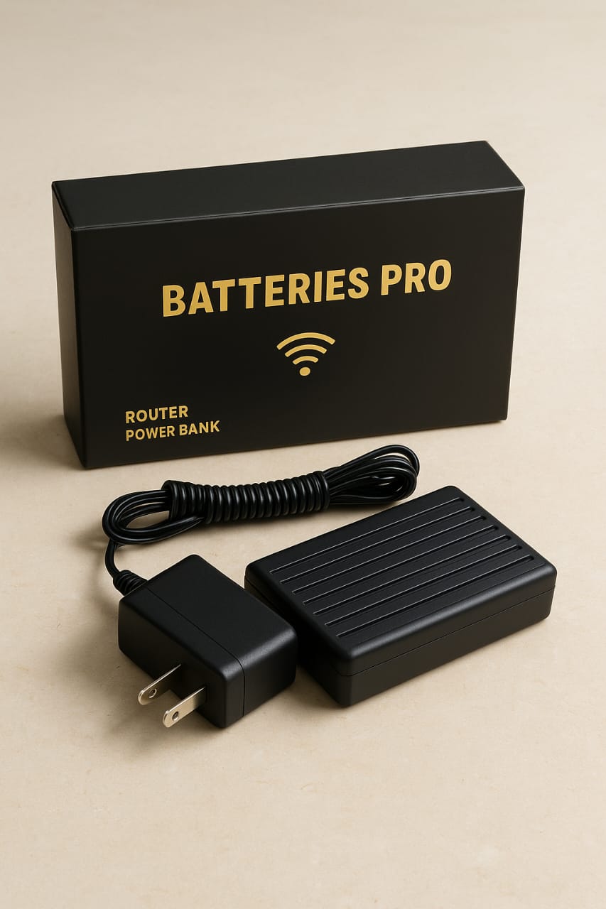 WiFi Router UPS Power Bank 12 Volts 1A 1.5A Tp Link Tenda PTCL Fiber 12v Router 3 to 6 hours battery backup full automatic and auto cut off