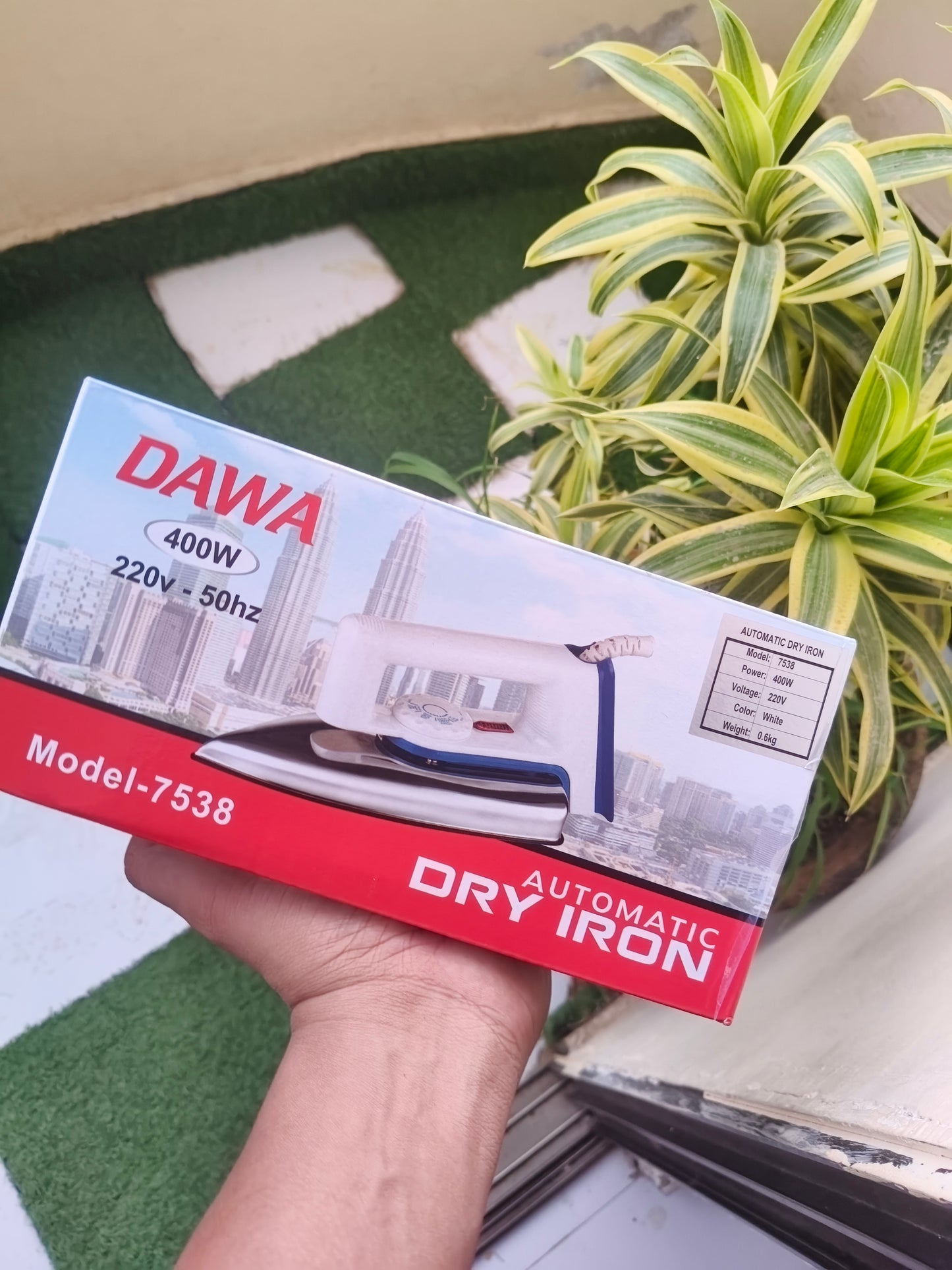 Dawa 400 watt dry iron
