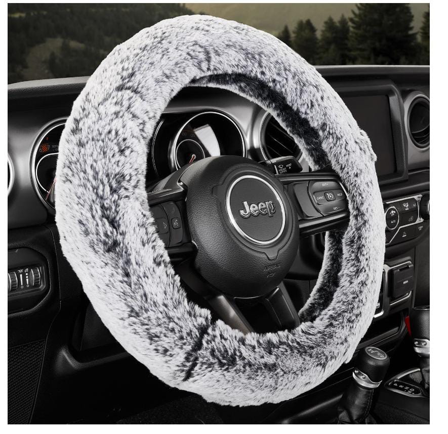 Fluffy Car Steering Wheel Cover