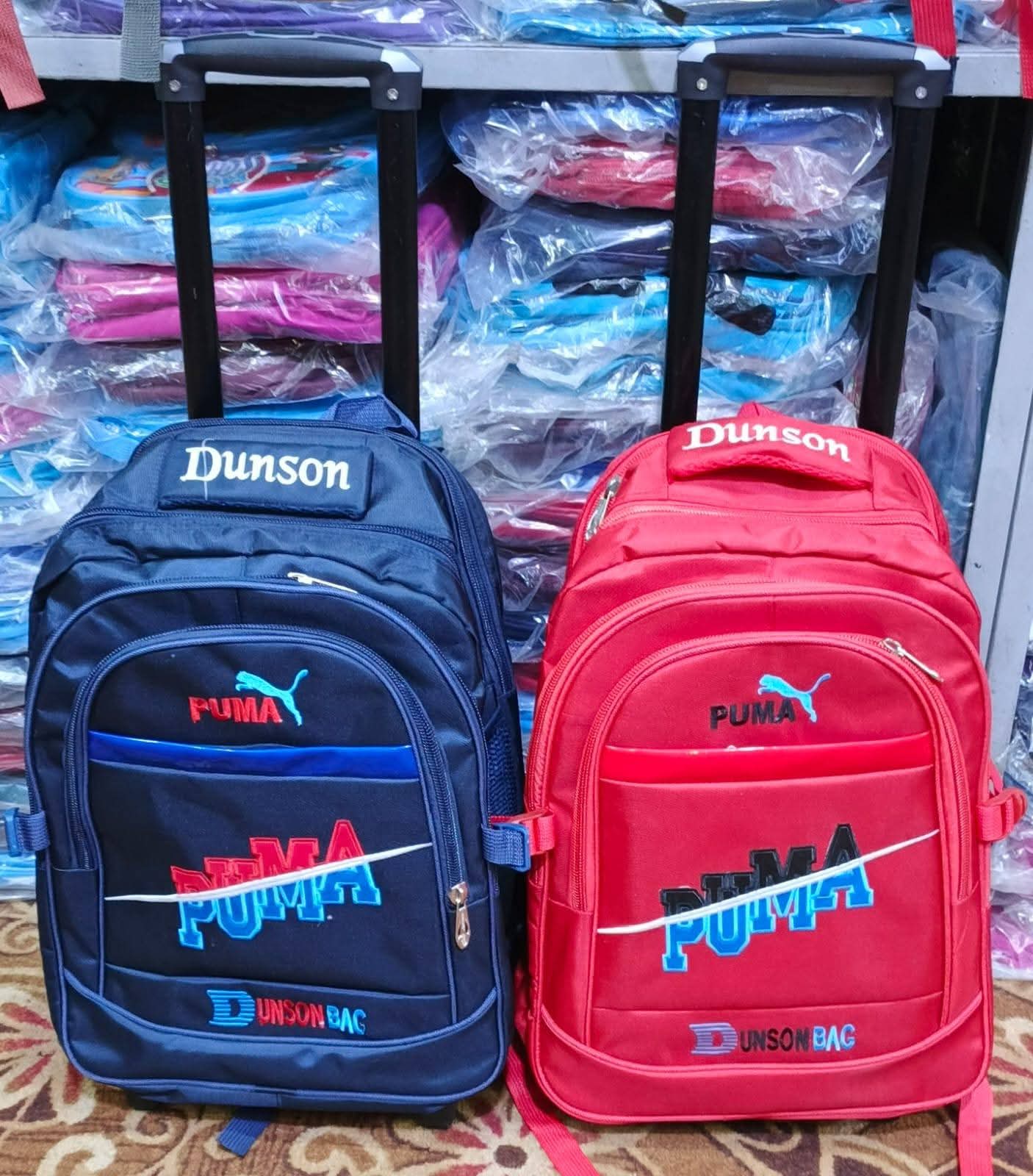 School bag with wheel