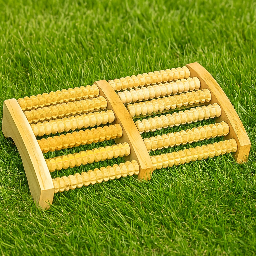 Wooden Foot Massager Roller ๐ฟ