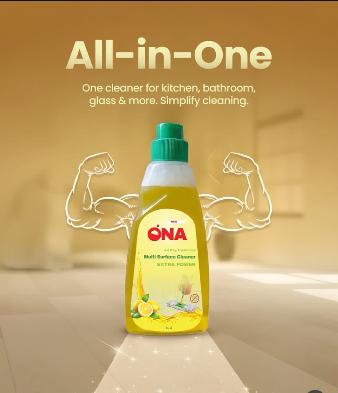 ONA surface cleaner