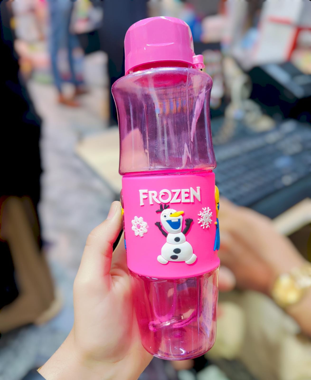 Cartoon Bottle For Kids. Material: Plastic
