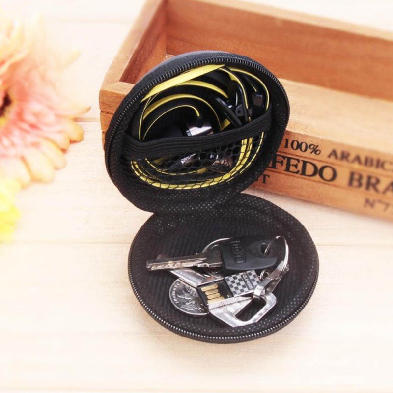 Portable Earphone & Sim Card Pouch pack of 4 pcs