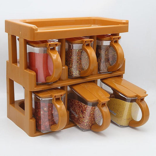 MASTER CHEF 6 PCS CHILLI SPICE RACK