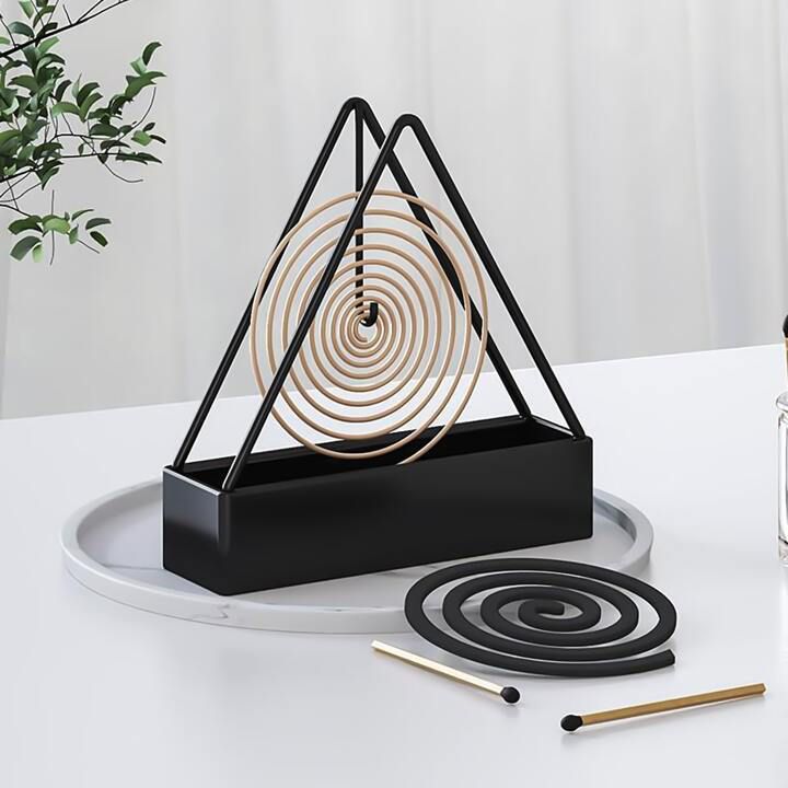 TRIANGLE MOSQUITO COIL STAND.