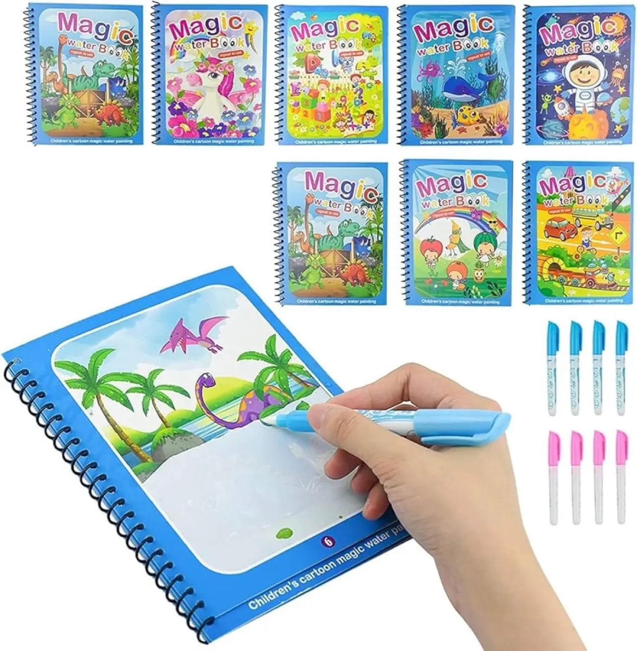Magic book with pen
